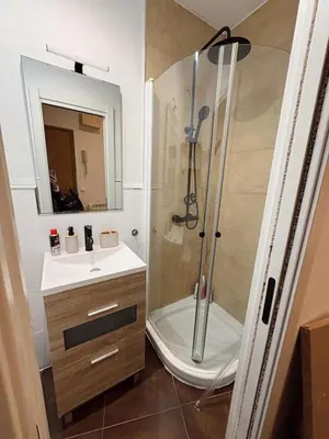 Un baño de Piso Acogedor Malasaña