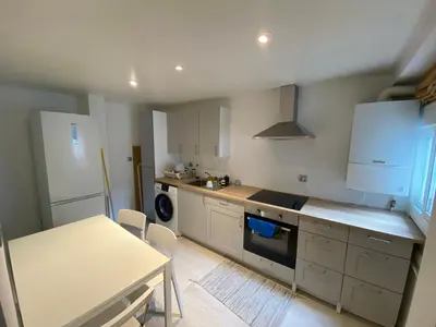 Una cocina o zona de cocina en Príncipe habitaciones