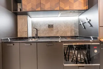 Una cocina o zona de cocina en CC Atocha Apartments