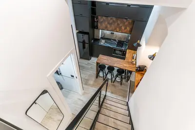 Una cocina o zona de cocina en CC Atocha Apartments