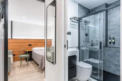 Un baño de CC Atocha Apartments