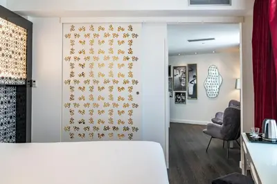 Cama o camas de una habitación en Vincci Vía - 66