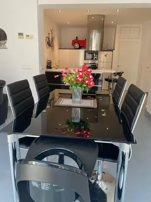 Una cocina o zona de cocina en Apartamento en Madrid Rio