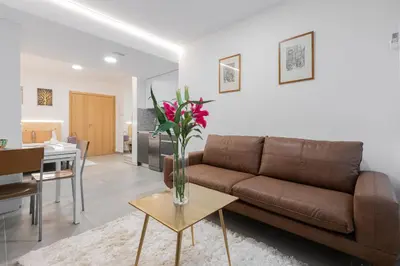 Zona de estar de Dobo Madrid América