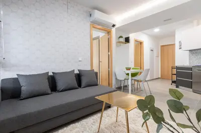 Una cocina o zona de cocina en Dobo Madrid América