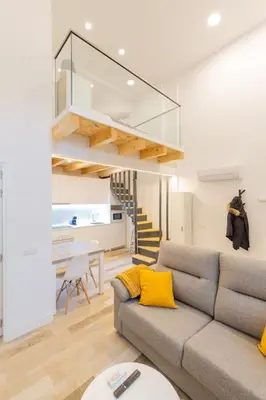 Zona de estar de Amplio piso a 300m de Retiro