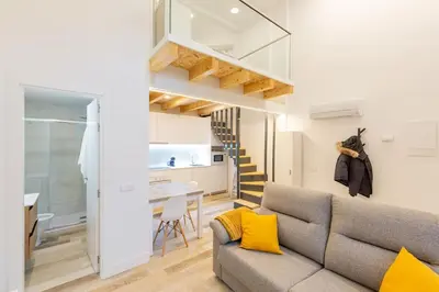 Una cocina o zona de cocina en Amplio piso a 300m de Retiro