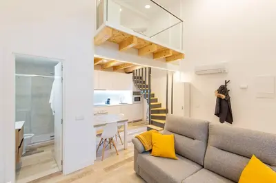 Una cocina o zona de cocina en Amplio piso a 300m de Retiro