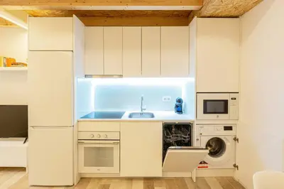 Una cocina o zona de cocina en Céntrico y cómodo en Retiro