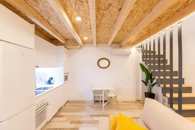 Una cocina o zona de cocina en Céntrico y cómodo en Retiro