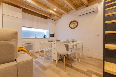 Una cocina o zona de cocina en Céntrico y cómodo en Retiro
