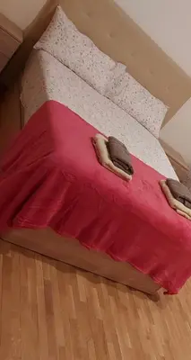Cama o camas de una habitación en Infantas madrid al cielo 6