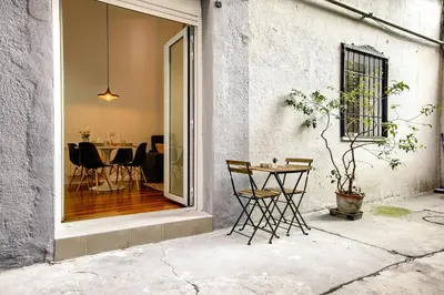 Un patio o zona al aire libre en Casa de Campo Madrid - Apartamento de 2 dormitorios