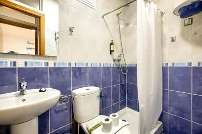 Un baño de Madrid Delicias II - Apartamento de 1 dormitorio