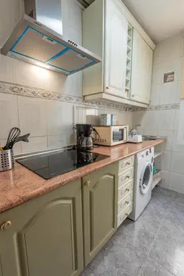 Una cocina o zona de cocina en El Coqueto de Vallecas