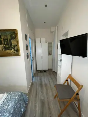 Una televisión o centro de entretenimiento en Apartamento Tres Peces - Madrid Centro