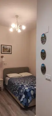 Cama o camas de una habitación en Apartamento Tres Peces - Madrid Centro
