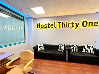 Zona de estar de Hostel Thirty One