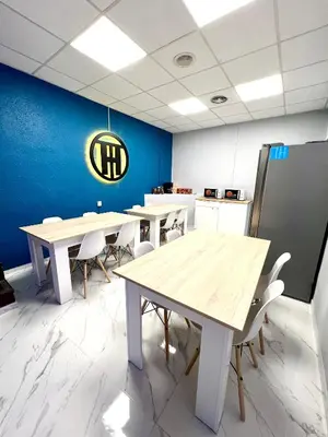 Zona business o sala de conferencias en Hostel Thirty One