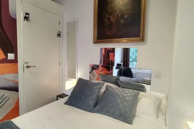 Cama o camas de una habitación en Madrid Centro, Edificio Entero Solo Para Ti