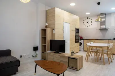 Una cocina o zona de cocina en Charming Ribera del Manzanares Madrid