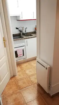 Una cocina o zona de cocina en The clock
