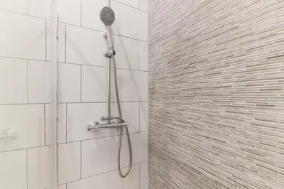 Un baño de Acogedor y Comodo apartamento Madrid A/C
