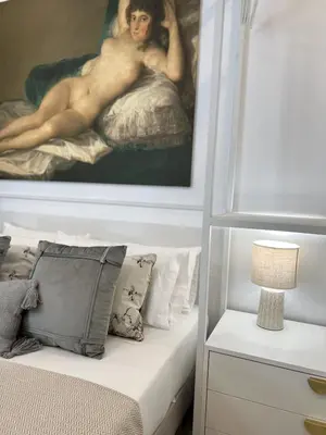 Cama o camas de una habitación en Waou MUSEO DEL PRADO es MIA - Corta Duración