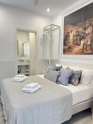 Cama o camas de una habitación en Waou MUSEO DEL PRADO es MIA - Corta Duración