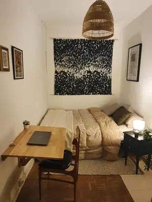 Zona de estar de Cebada habitaciones
