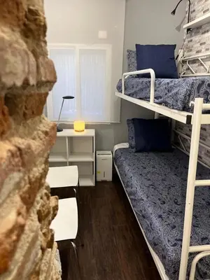 Cama o camas de una habitación en Coqueto apartamento muy céntrico