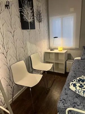 Zona de estar de Coqueto apartamento muy céntrico