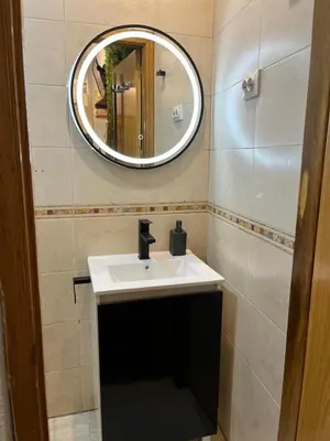 Un baño de Coqueto apartamento muy céntrico