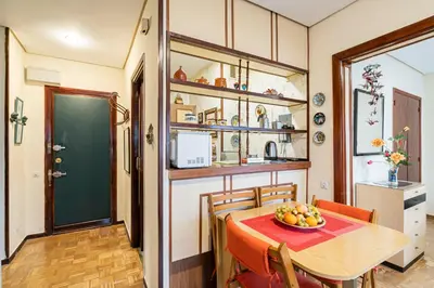 Una cocina o zona de cocina en For You Rentals Castellana Business Center Apartment TEMPORAL MPM320