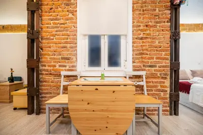 Zona de estar de For You Rentals COZY APARTMENT TEMPORAL IN BARRIO SALAMANCA JOG48