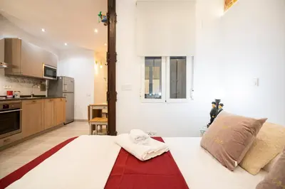 Una cocina o zona de cocina en For You Rentals COZY APARTMENT TEMPORAL IN BARRIO SALAMANCA JOG48