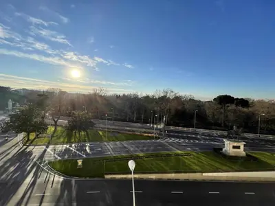 Plano de Piso con vistas al Parque del Retiro