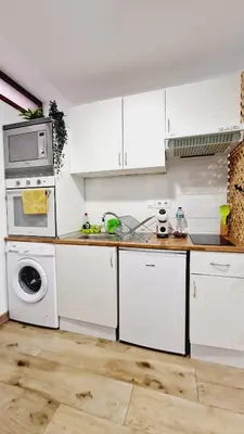 Una cocina o zona de cocina en Almendrales