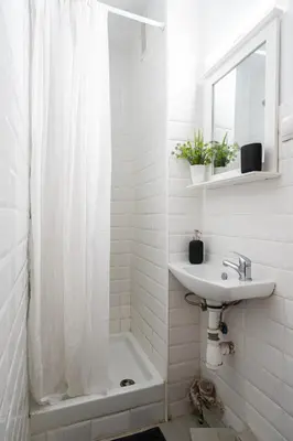Un baño de Estudio con encanto en Fuencarral