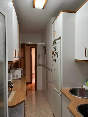 Una cocina o zona de cocina en Apartamento embajadore