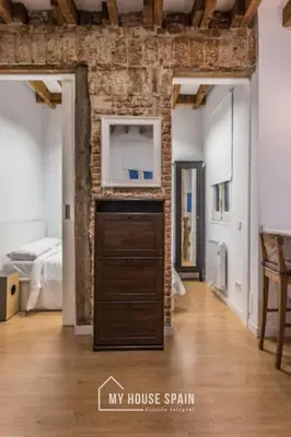 Cama o camas de una habitación en MyHouseSpain - Piso en la Latina