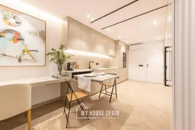 Una cocina o zona de cocina en MyHouseSpain - Luminoso piso en Chamberí