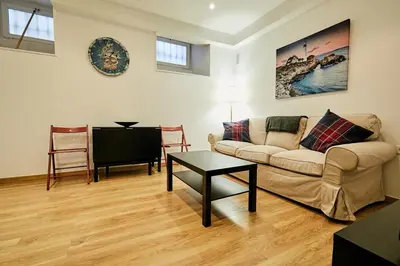 Zona de estar de MyHouseSpain - Moderno piso I en Chueca