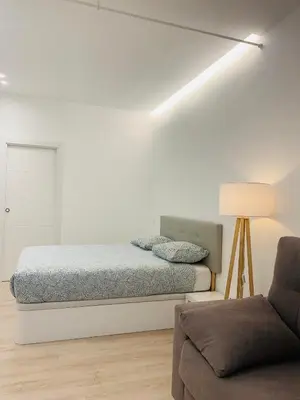 Cama o camas de una habitación en PISOS NUEVOS MONCLOA ARGUELLES