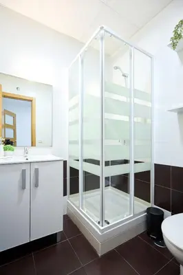 Un baño de Apartamentos Fuencarral II