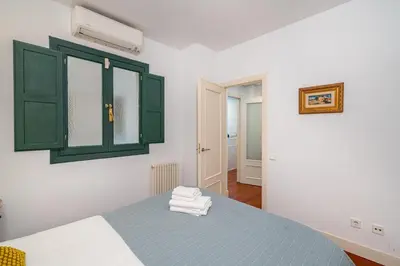 Cama o camas de una habitación en Céntrico Plaza España - Gran Vía
