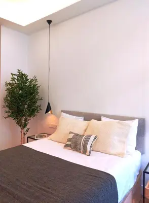 Cama o camas de una habitación en Centro VII 6BR 6BH