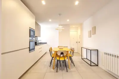 Una cocina o zona de cocina en Luces en Madrid