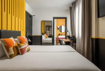 Cama o camas de una habitación en BYPILLOW Crosstown