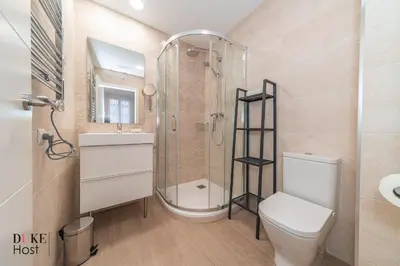 Un baño de Marqués de Vadillo1 Apartments
